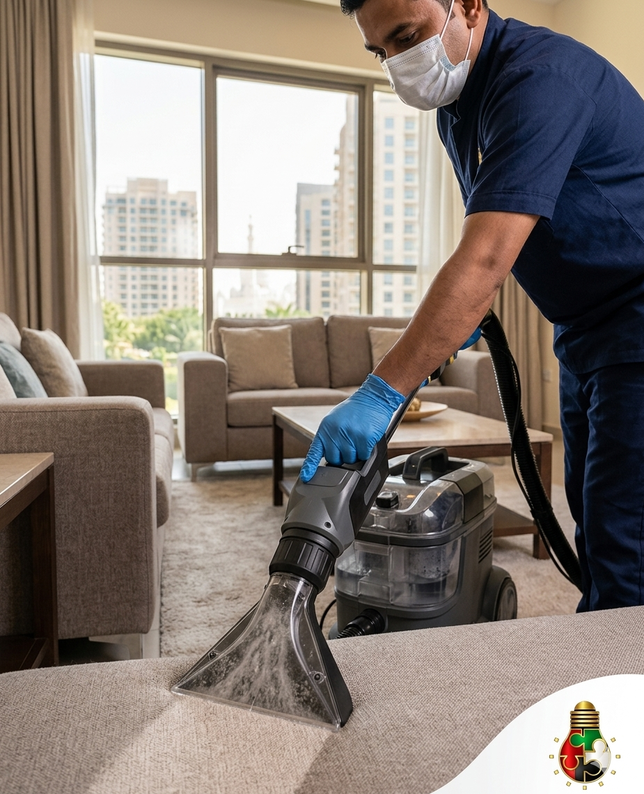Eradicate Allergens and Dust with a Professional Deep Cleaner in Rabdan