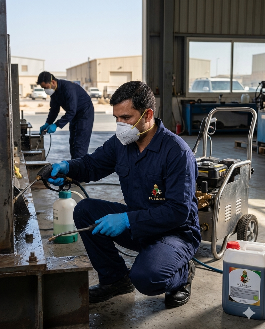 How Our Deep Cleaning Services Process Works in Mafraq Industrial Area, Abu Dhabi