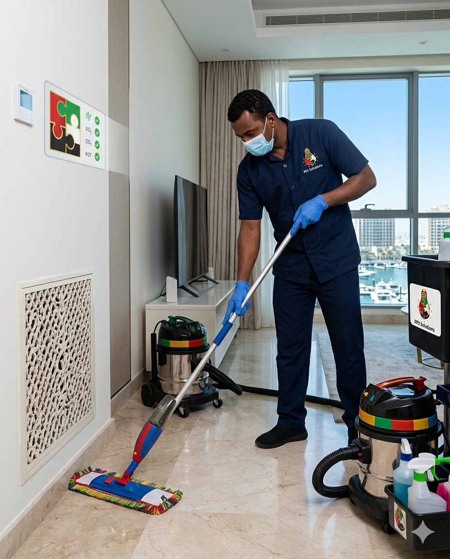 The Importance of Professional Deep Cleaning on Al Bandar Street for Indoor Air Quality