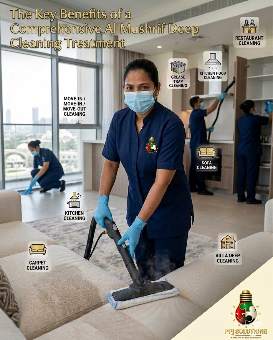 The Key Benefits of a Comprehensive Al Mushrif Deep Cleaning Treatment