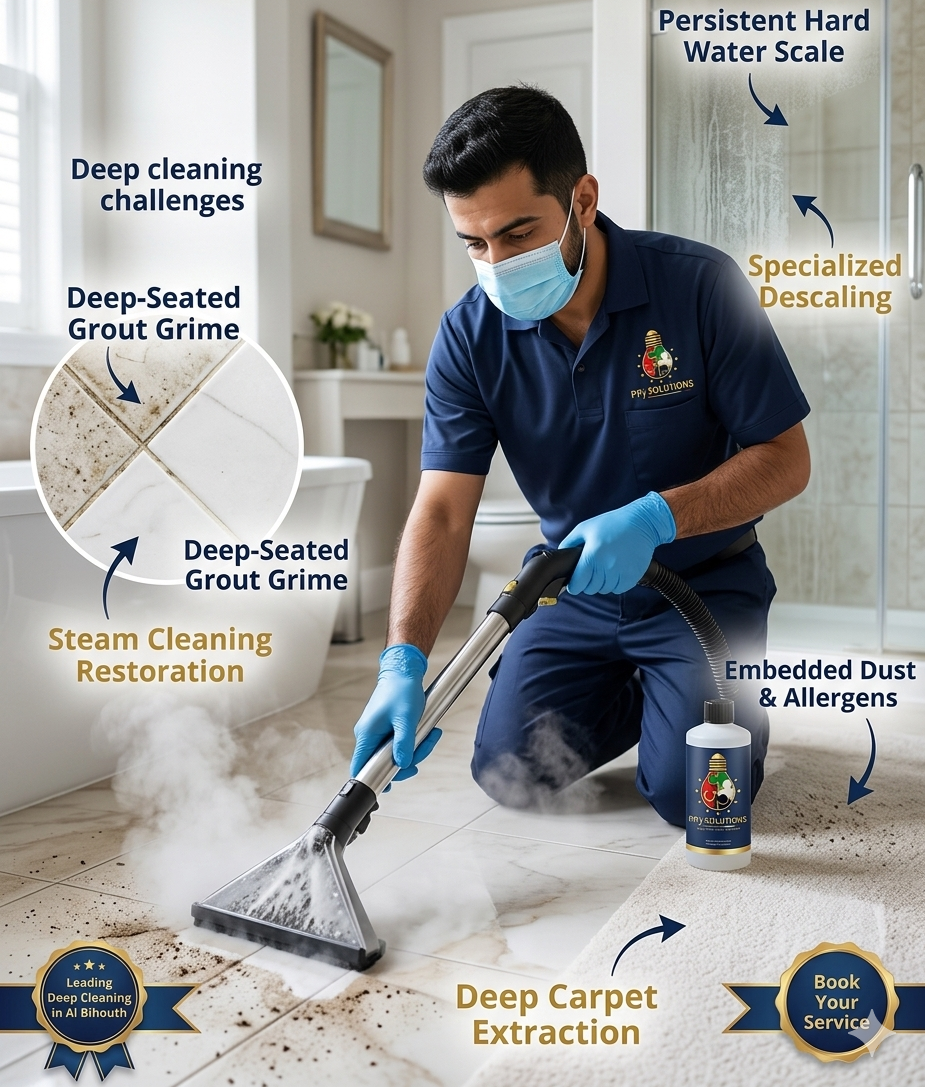 Why Choose PPJ Solutions as the Leading Deep Cleaning Company in Al Bihouth