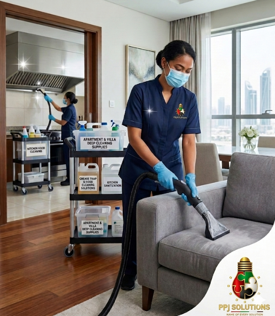 Why Choose PPJ Solutions as the Leading Deep Cleaning Company in Al Markaziyah