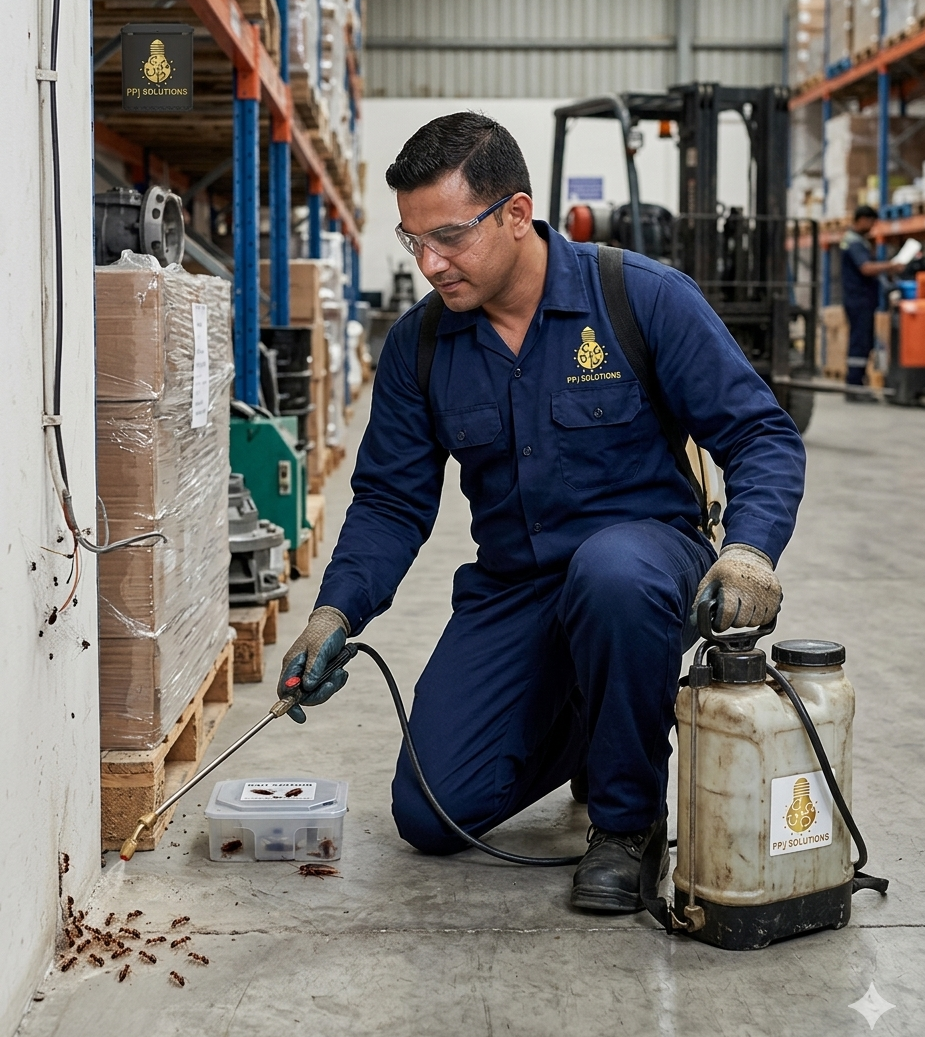 Why Choose PPJ Solutions for Pest Control Mafraq Industrial Area