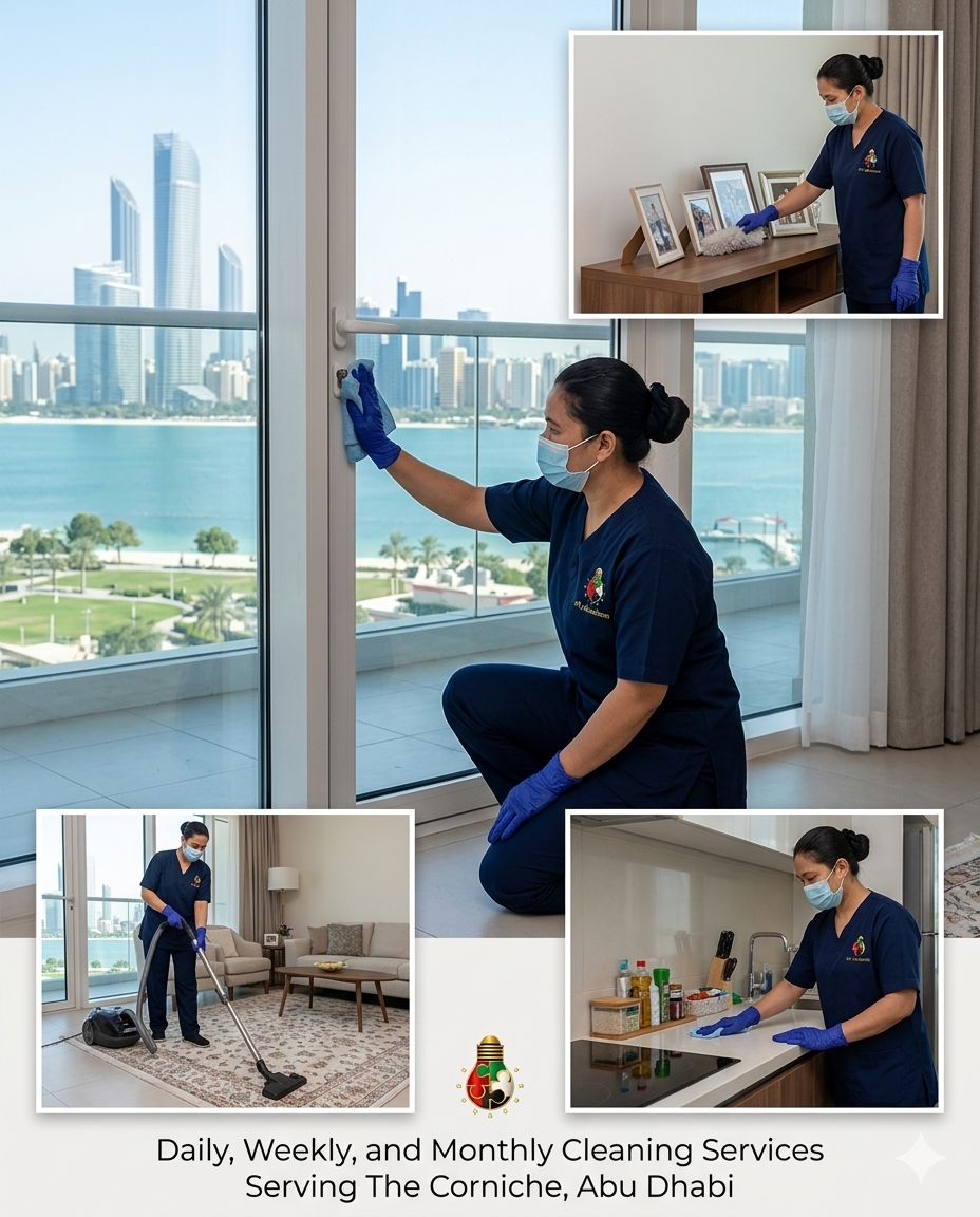 Professional Housemaids for Daily, Weekly, and Monthly Cleaning in The Corniche
