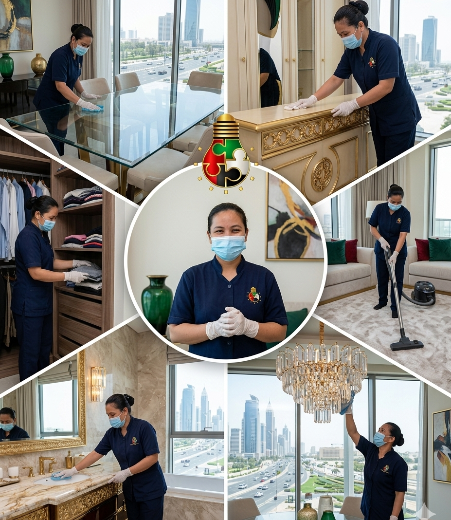 Why Choose PPJ Solutions for Reliable House Maid Cleaning in Sheikh Zayed Bin Sultan Street
